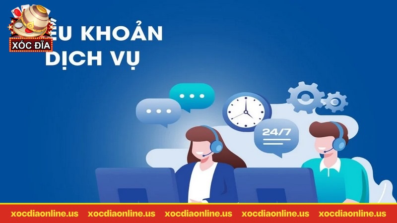 giới thiệu điều khoản dịch vụ xocdiaonline.us