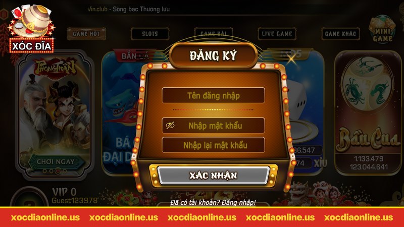 Khuyến mãi IWIN tặng tiền đánh xóc đĩa khi tạo nick mới