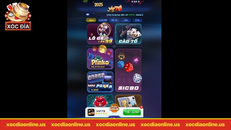 Vip79 là cổng game lừng danh